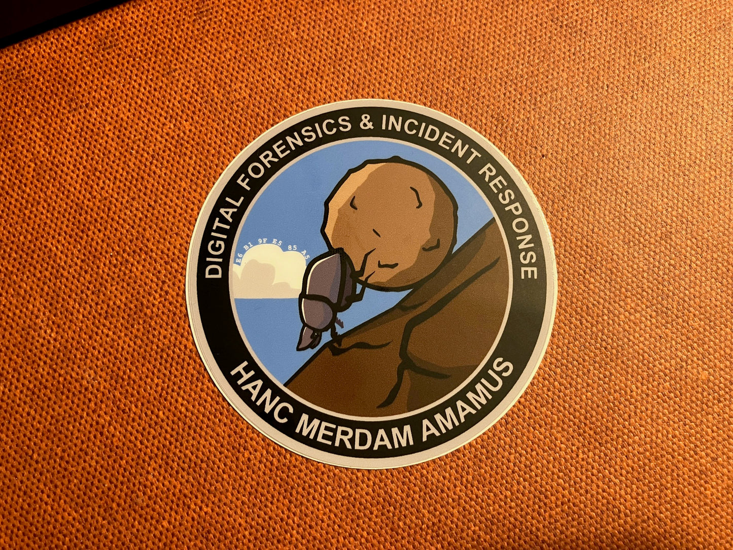 Myth of the DFIR Dung Beetle Sticker